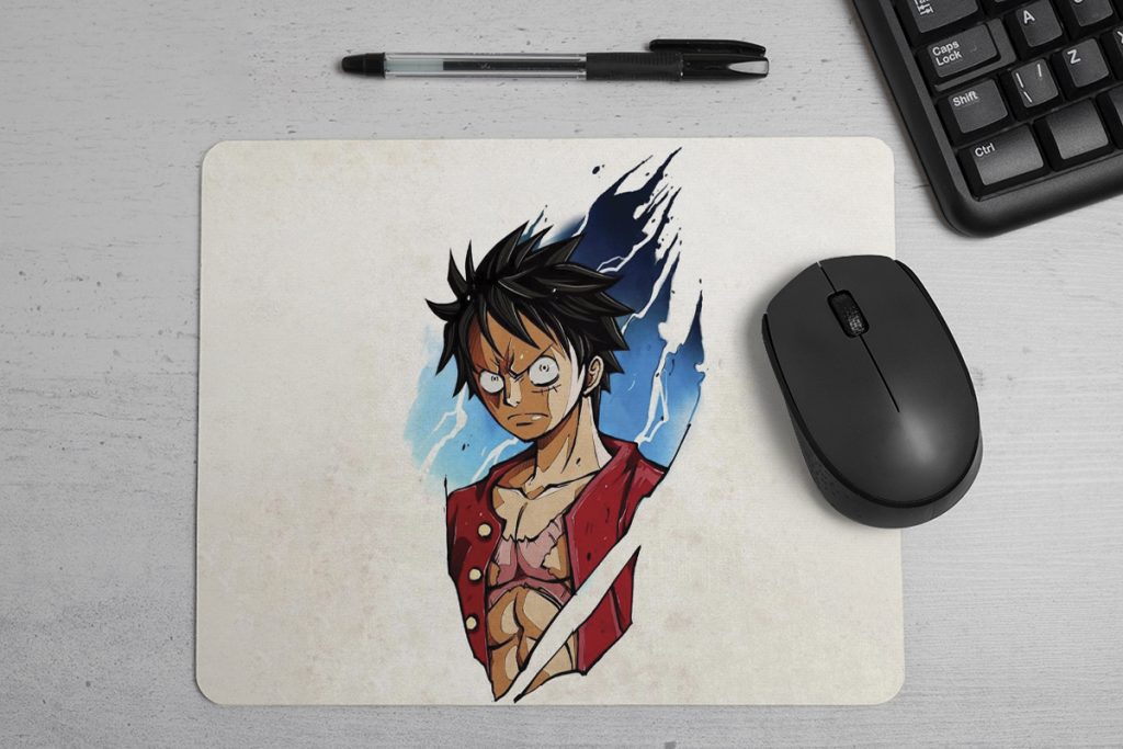 پد ماوس طرح انیمه ای شخصیت Luffy