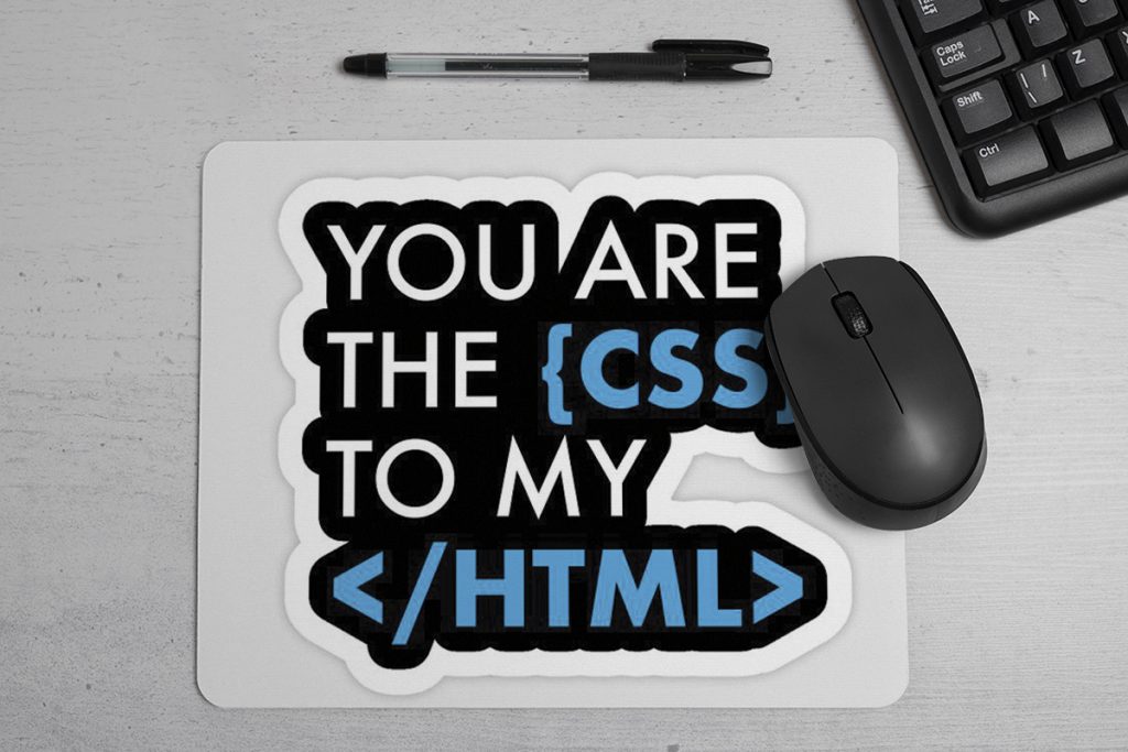 پد ماوس طرح برنامه نویسی و عاشقانه You Are The Css To My Html