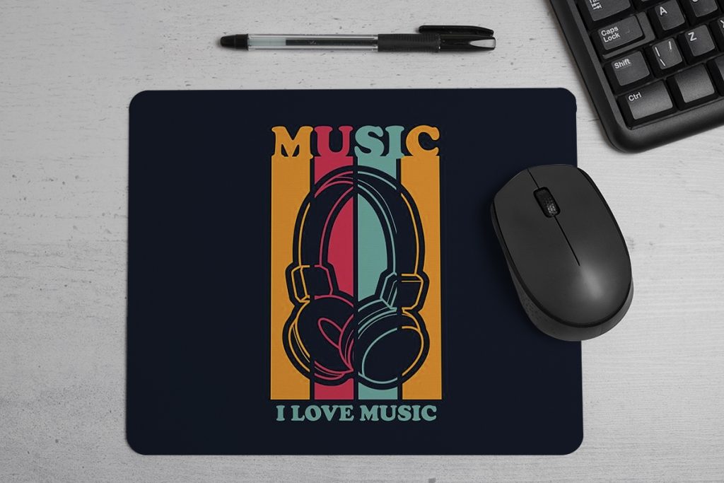 پد ماوس طرح موزیک I Love Music