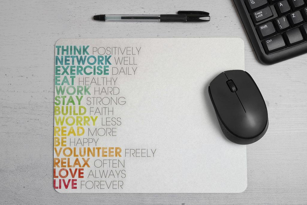 پد ماوس انگیزشی Think Positively