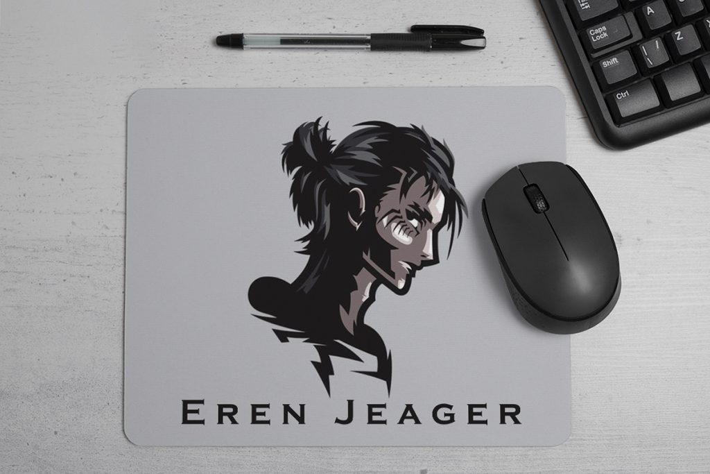 پد ماوس طرح انیمه ای شخصیت Eren Jeager