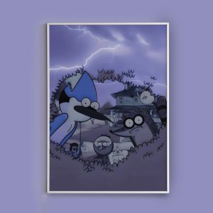 تابلو طرح کارتون Regular Show