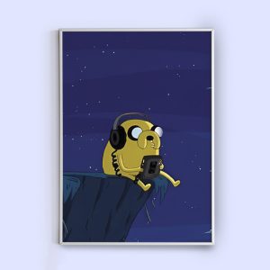 تابلو طرح کارتونی شخصیت Jake the Dog