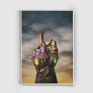 تابلو طرح انتقام جویان دستکش بی نهایت | Avengers