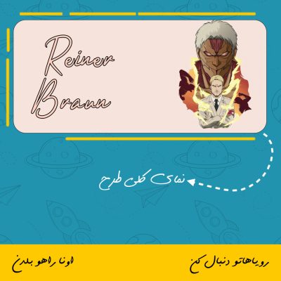 ماگ شخصیت راینر براون | Reiner Braun
