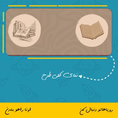 ماگ طرح کتاب