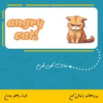 ماگ طرح گربه Angry Cat