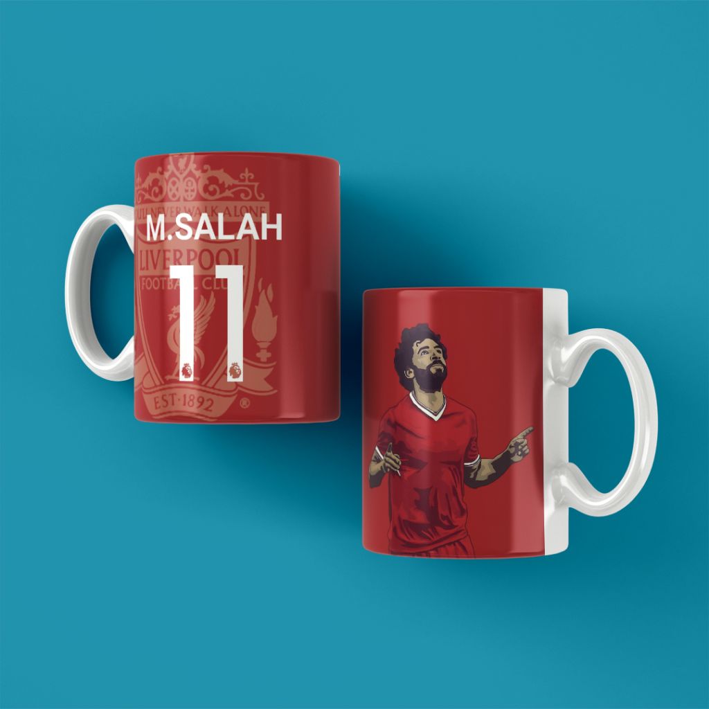 ماگ طرح محمد صلاح تیم لیورپول | Mohammad Salah