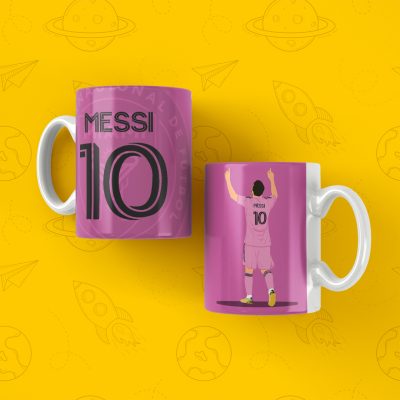 ماگ طرح لیونل مسی تیم اینترمیامی | Lionel Messi
