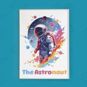تابلو فضانورد | The Astronaut