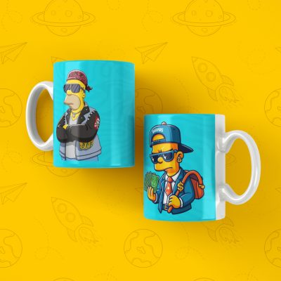 ماگ شخصیت کارتون سیمپسون ها