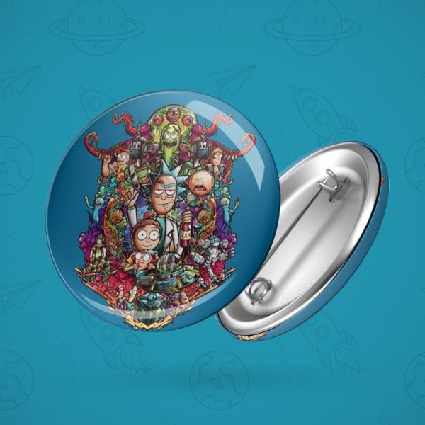 جاکلیدی طرح ریک و مورتی | Rick and Morty