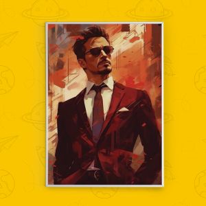 تابلو طرح رابرت داونی | Robert Downey