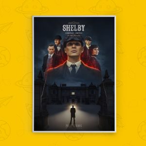 تابلو شاسی طرح شخصیت توماس شلبی | Thomas Shelby