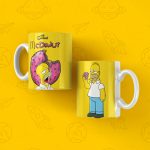ماگ طرح کاراکتر هومر سیمپسون