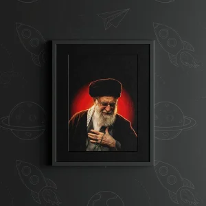 تابلو طرح شهید سید علی خامنه ای کد M1