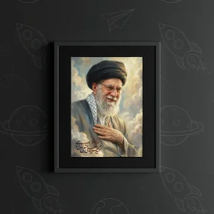 تابلو طرح شهید سید علی خامنه ای کدM20