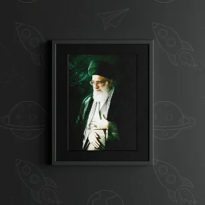 تابلو طرح شهید سید علی خامنه ای کد M27