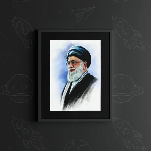 تابلو طرح شهید سید علی خامنه ای کد k2
