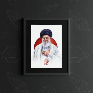 تابلو طرح شهید سید علی حسینی خامنه ای کد k13