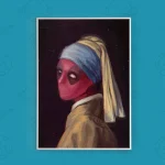 تابلو طرح دد پول / Dead pool