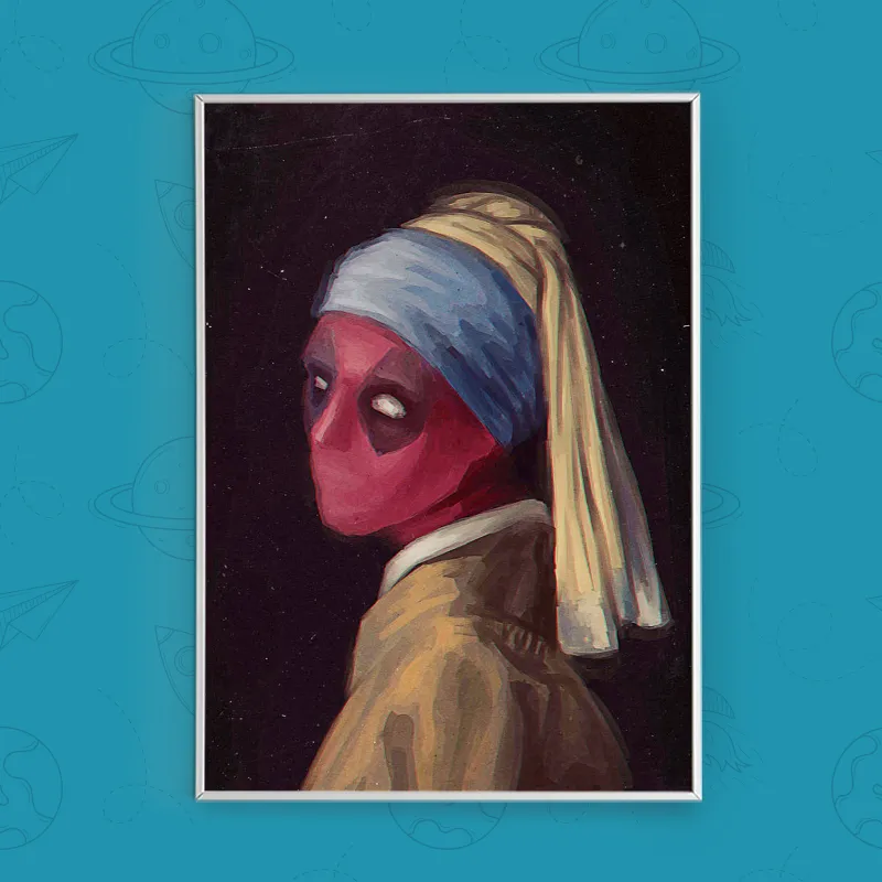 S code126 تابلو طرح دد پول / Dead pool