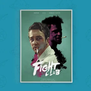 تابلو طرح فاید کلاب /FIGHT CLUB