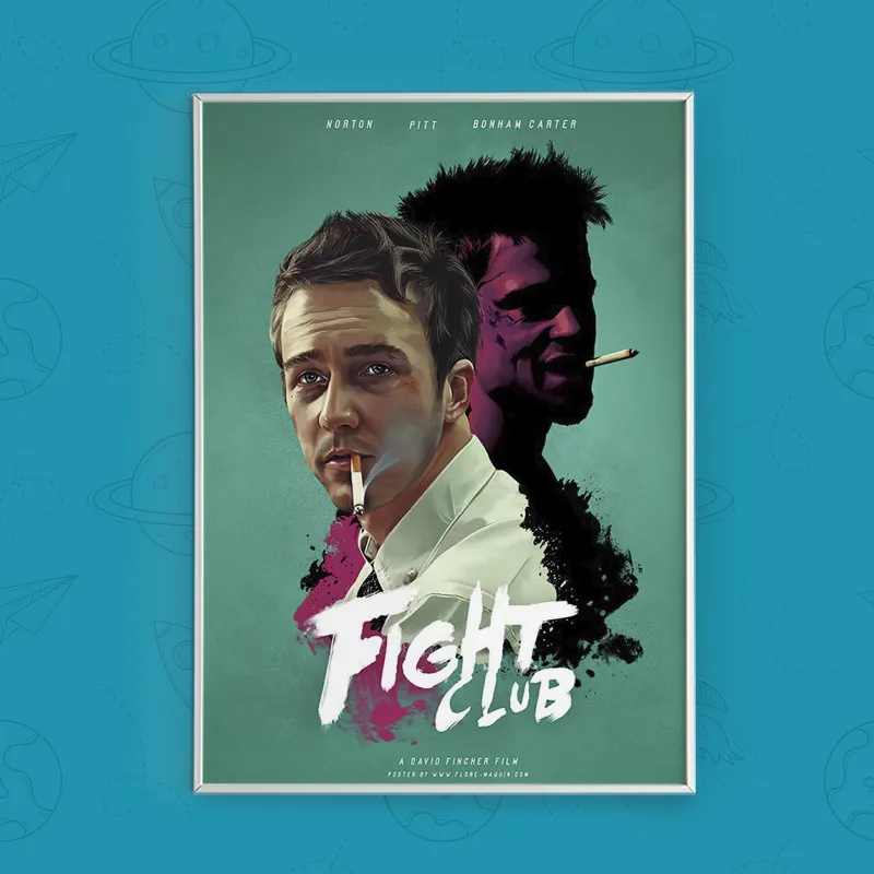 S code142 تابلو طرح فاید کلاب /FIGHT CLUB