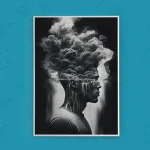 تابلو طرح انفجار مبهم | PSYCHO