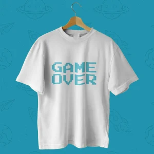 تیشرت طرح انگیزشی GAME OVER