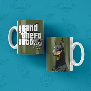 ماگ طرح جی تی ای وی | GTA V