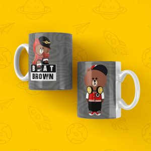 ماگ طرح تدی Beat Brown